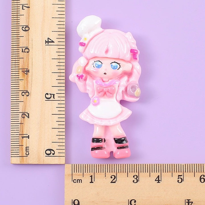 Large Cute Girl Charm
