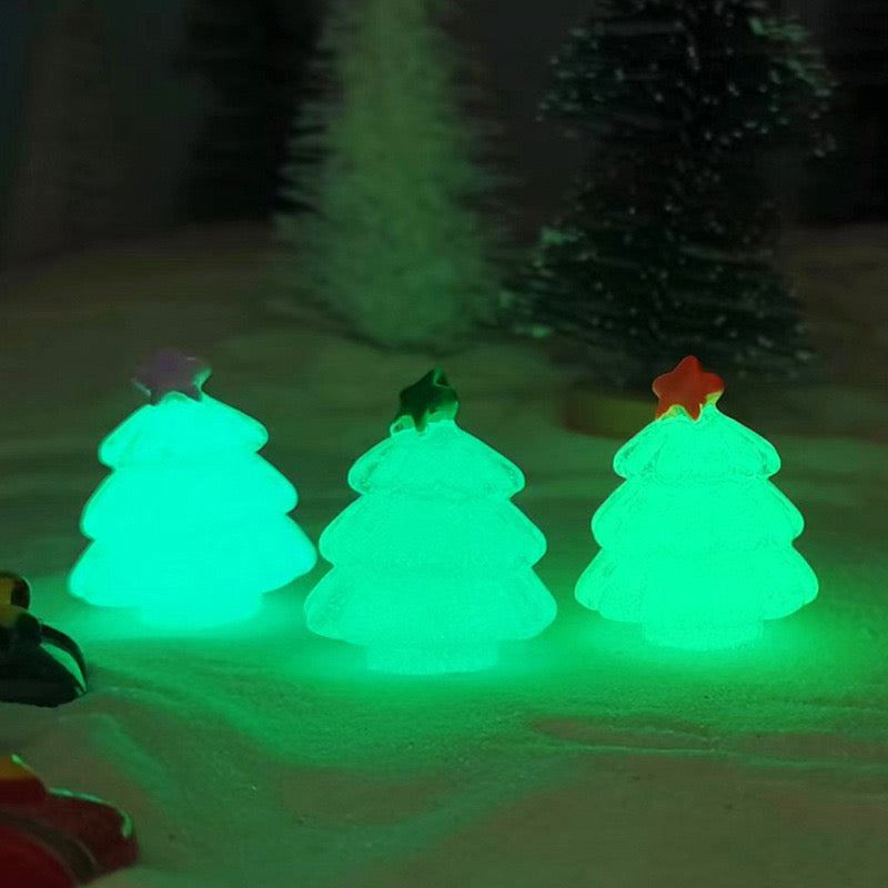 Glow-In-The-Dark Christmas Tree Charm