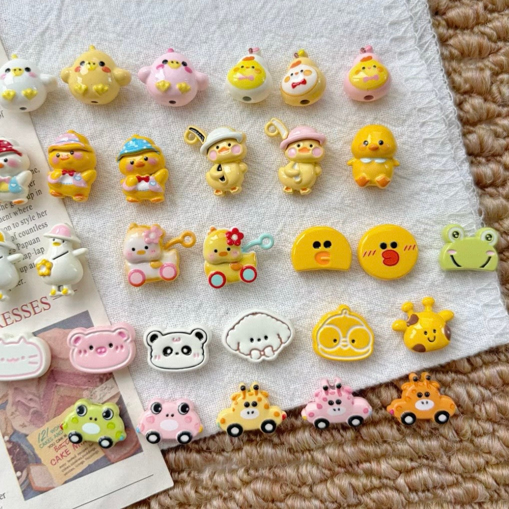 Cute Cartoon Alloy Beads