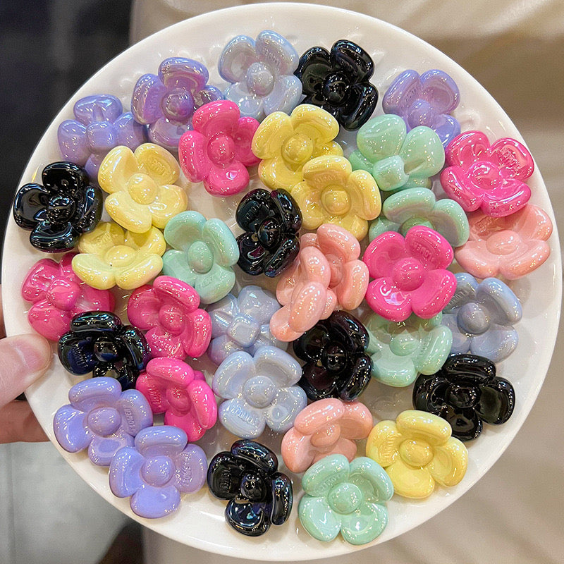 Floral Acrylic Charm