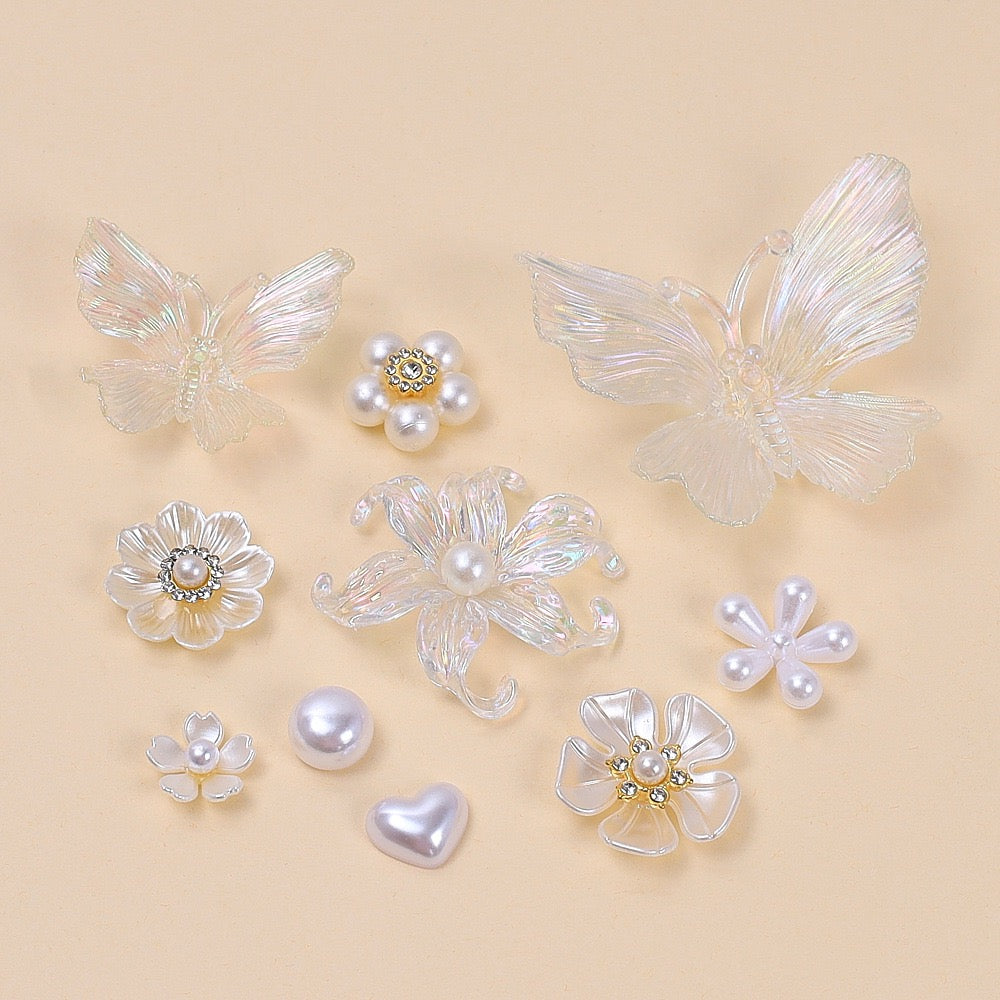 Bow Flower Charm