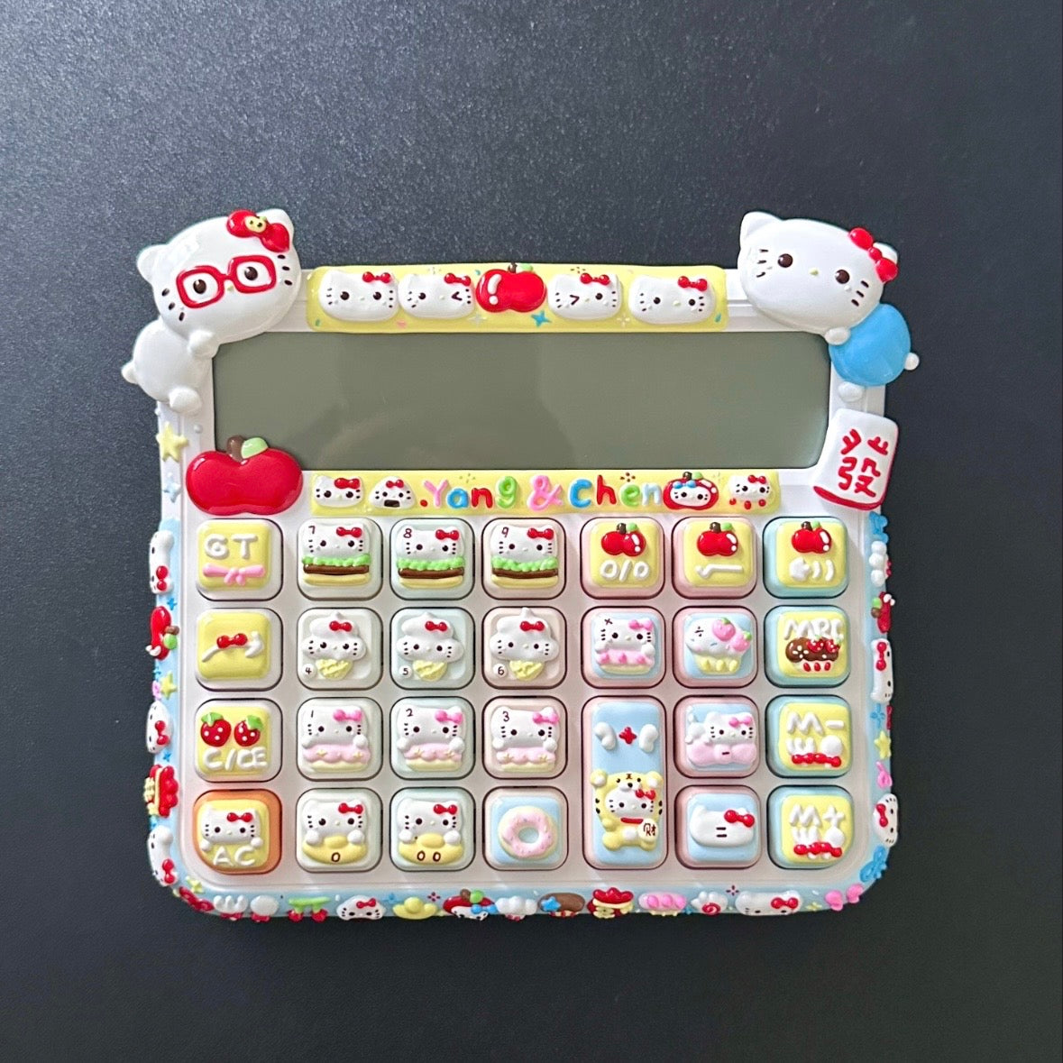 hand-Painted Calculator