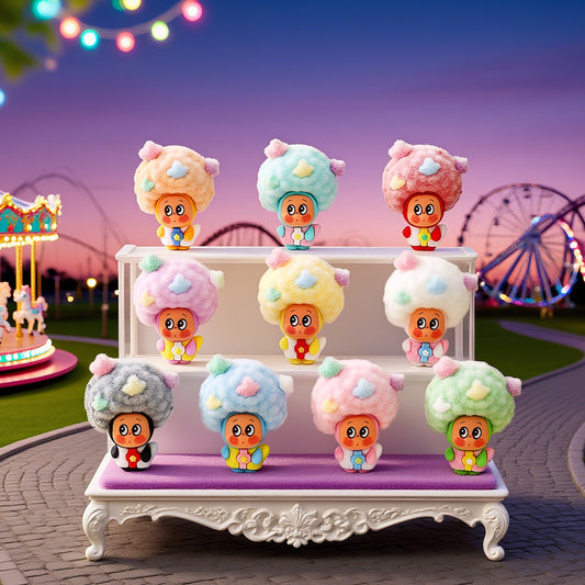 A little Guy With An Afro Charm