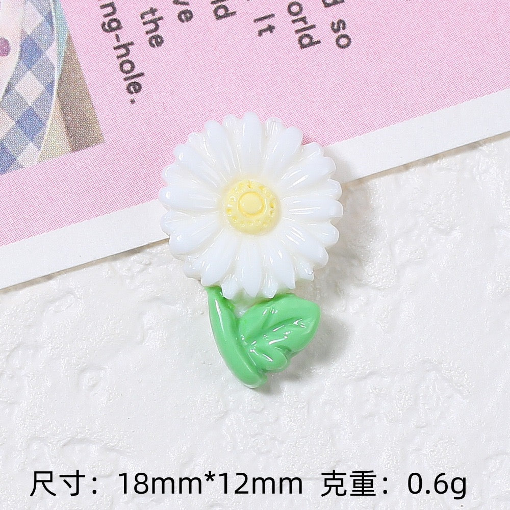 Miniature Flowers Charm