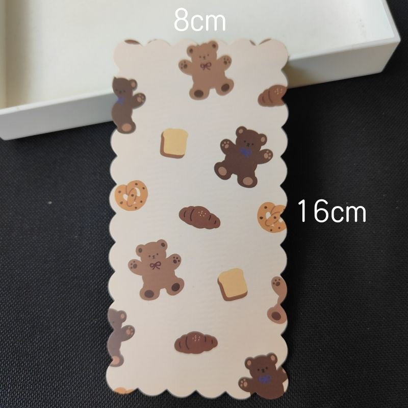 {Sync with video} Packaging Card Paper