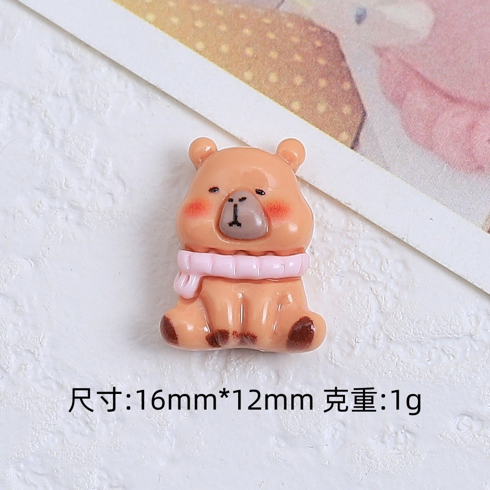 Mini Capybara Charm
