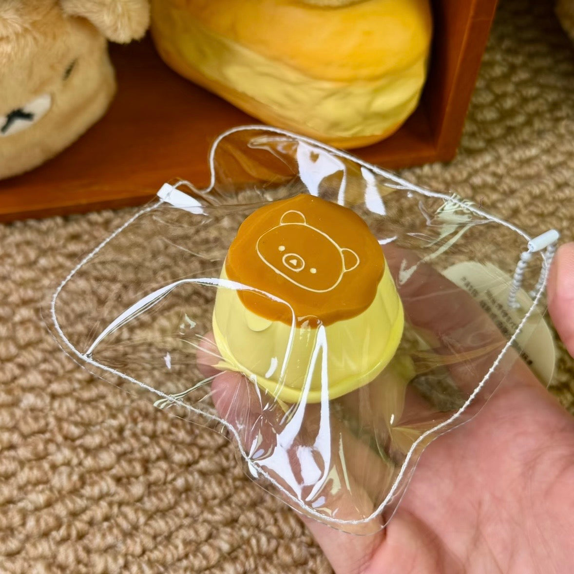Bear‑Shaped Food Squishy Toy
