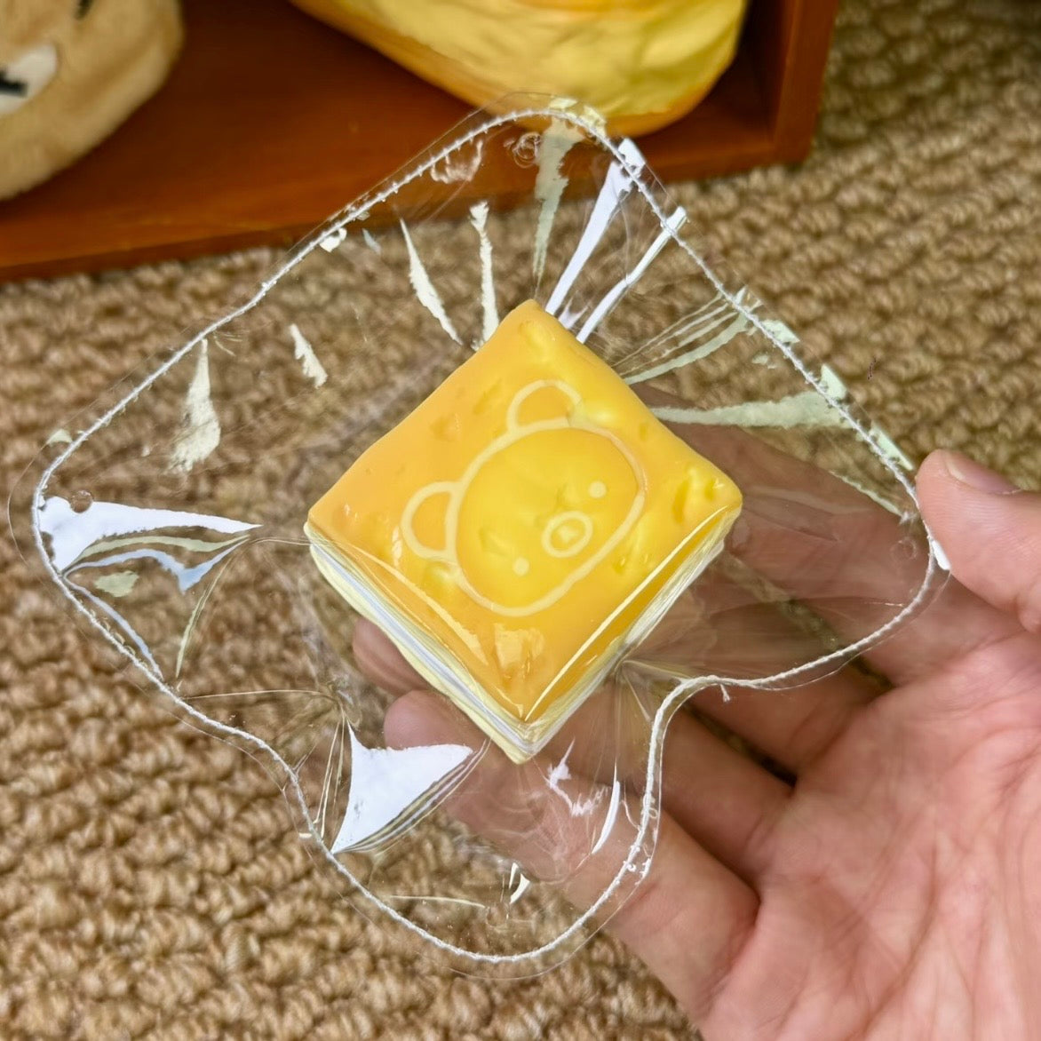 Bear‑Shaped Food Squishy Toy
