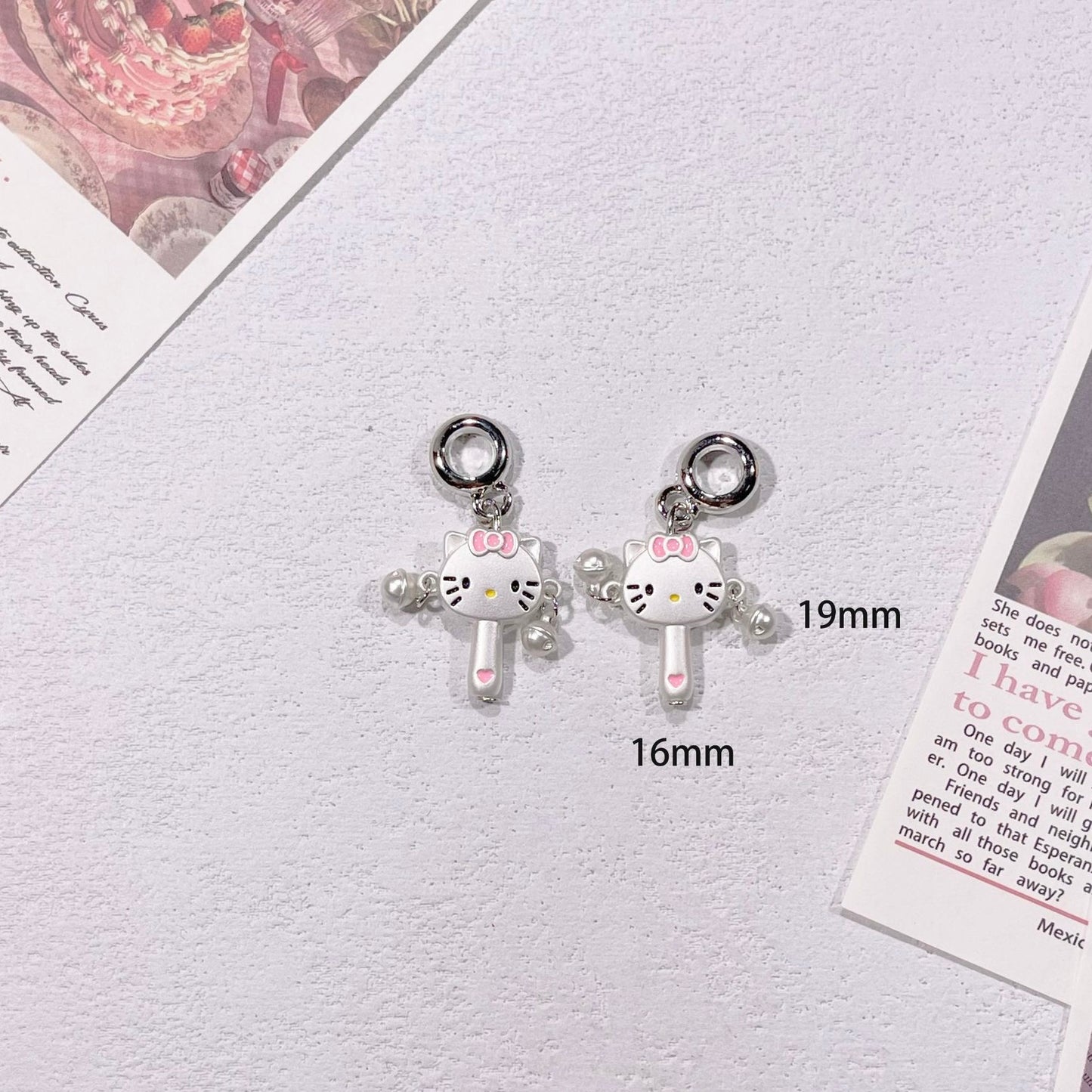 Hello Kitty Alloy Pendant