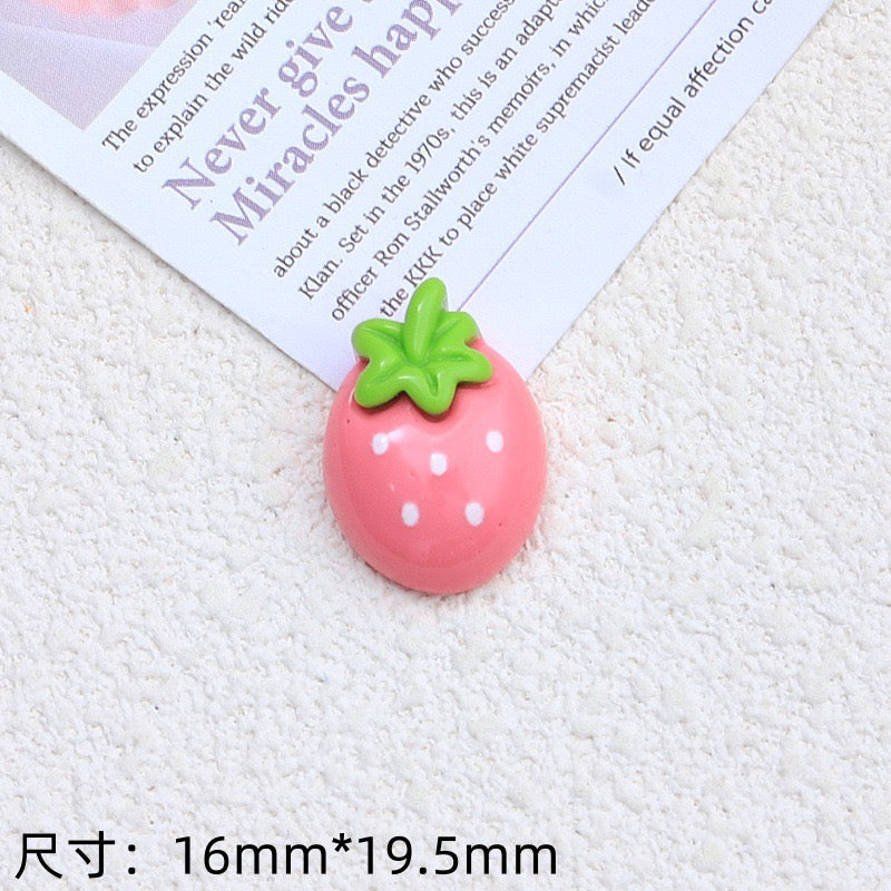 Strawberry Rabbit Charm
