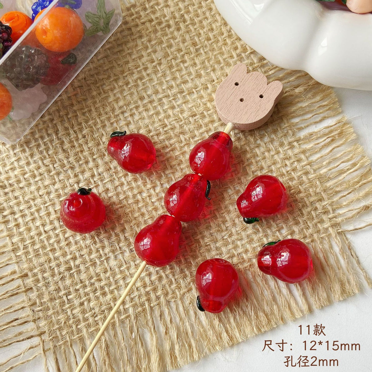 Fruit‑Shaped Beads