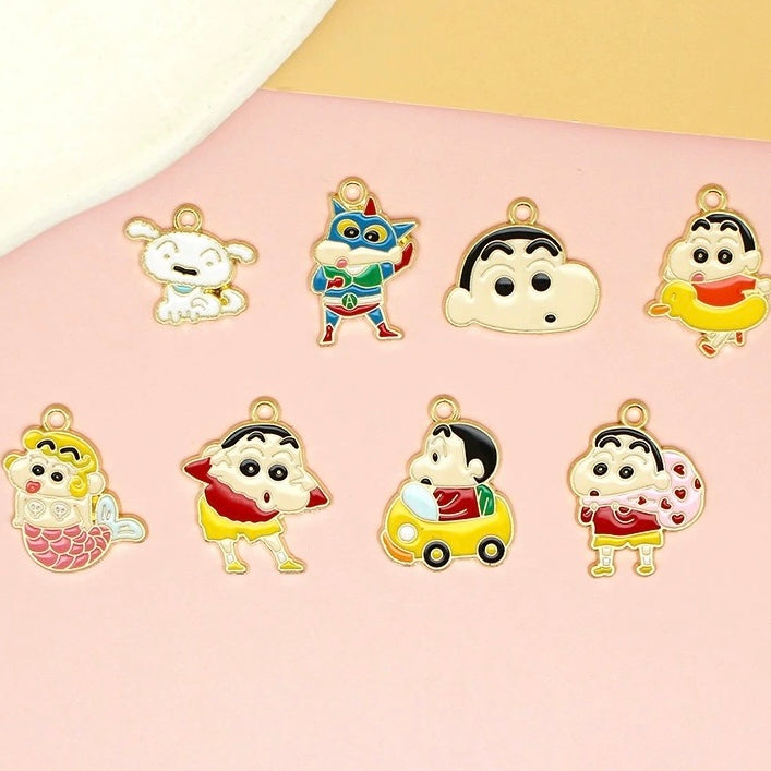 Crayon Shin-chan Alloy Charm