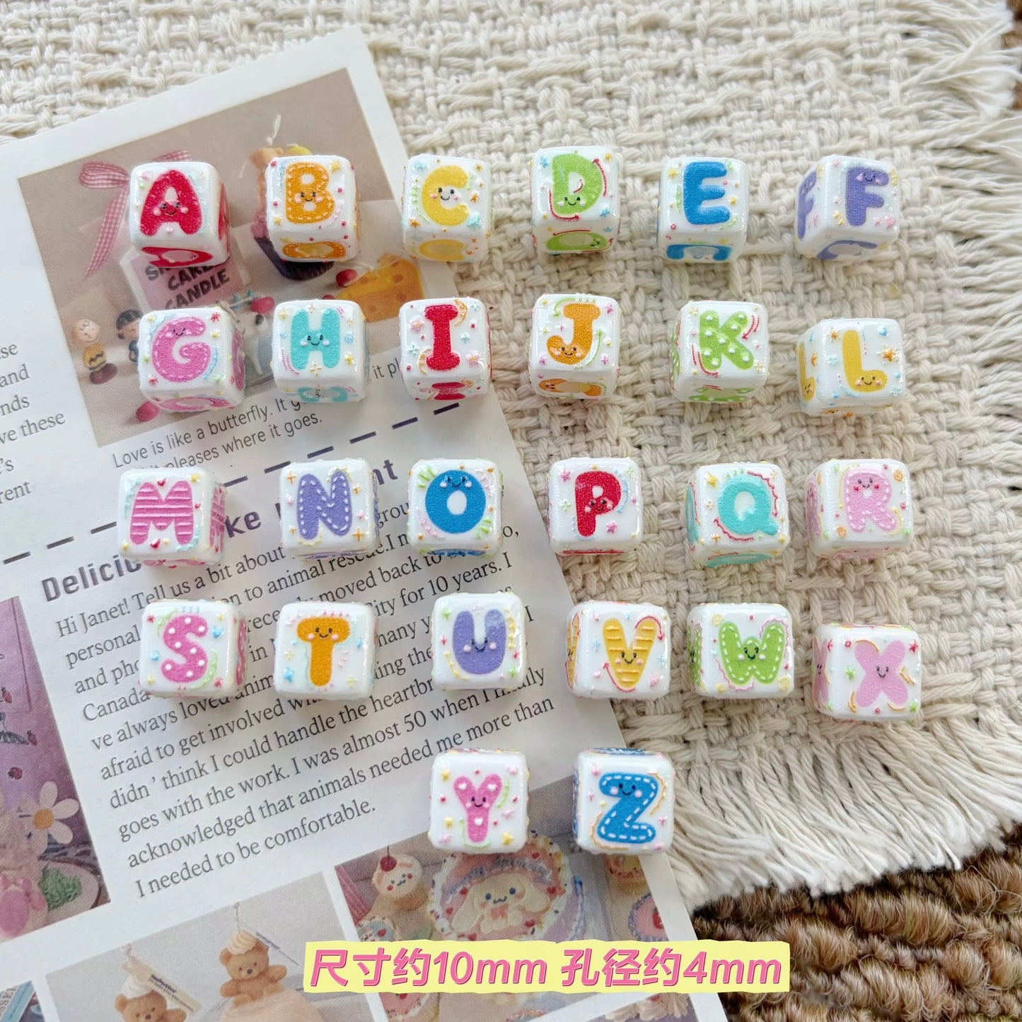 Letter Beads