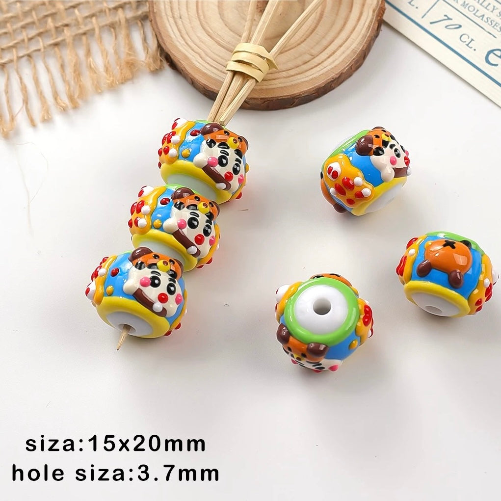 Crayon Shin-Chan Hand-Painted Beads