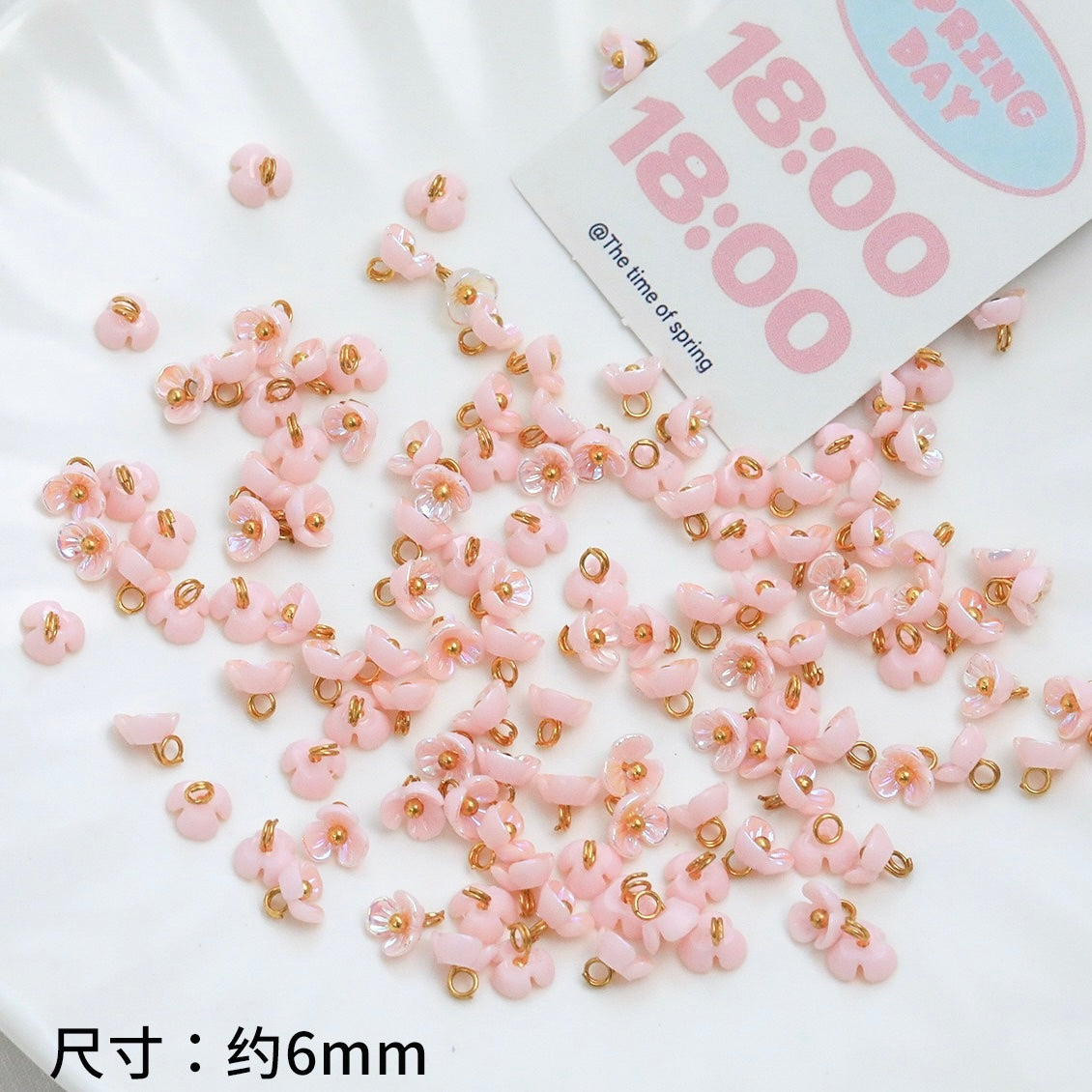 Flower-Shaped Beads