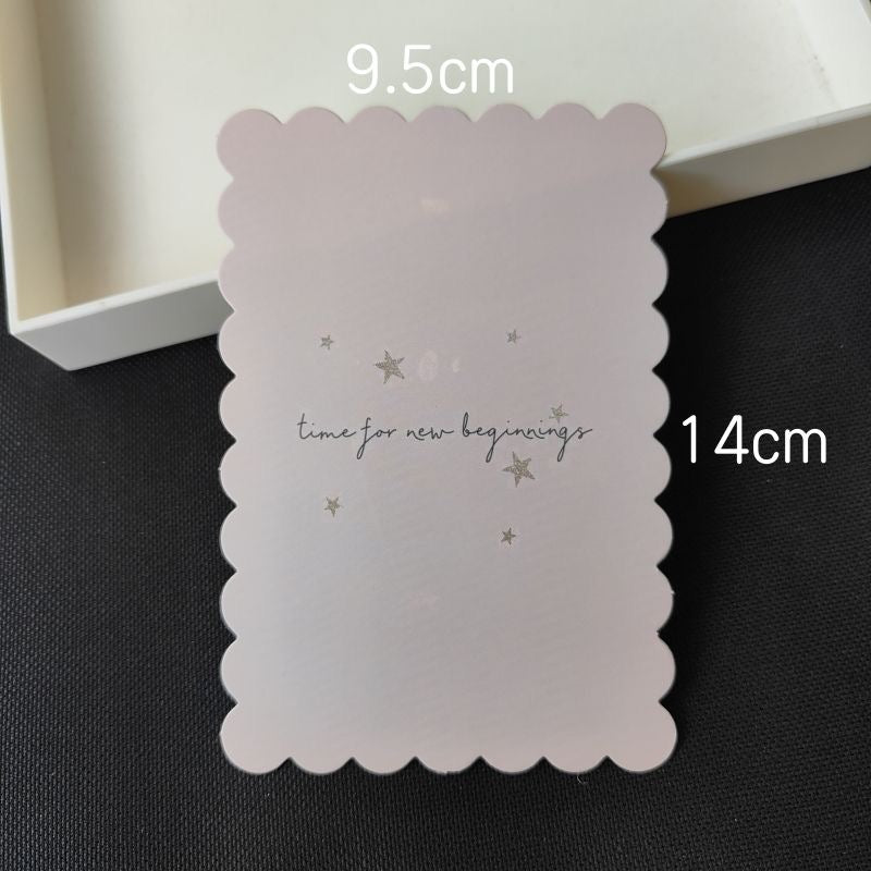 {Sync with video} Packaging Card Paper