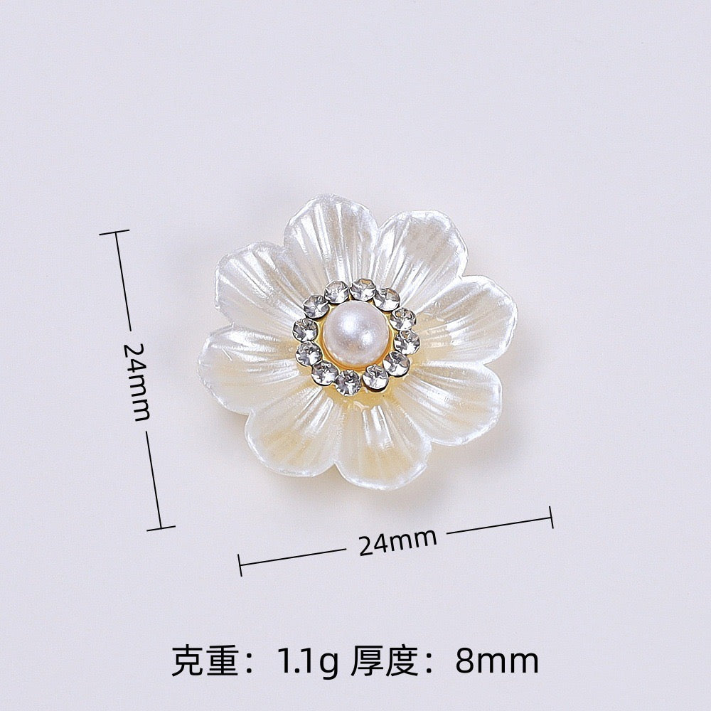 Bow Flower Charm