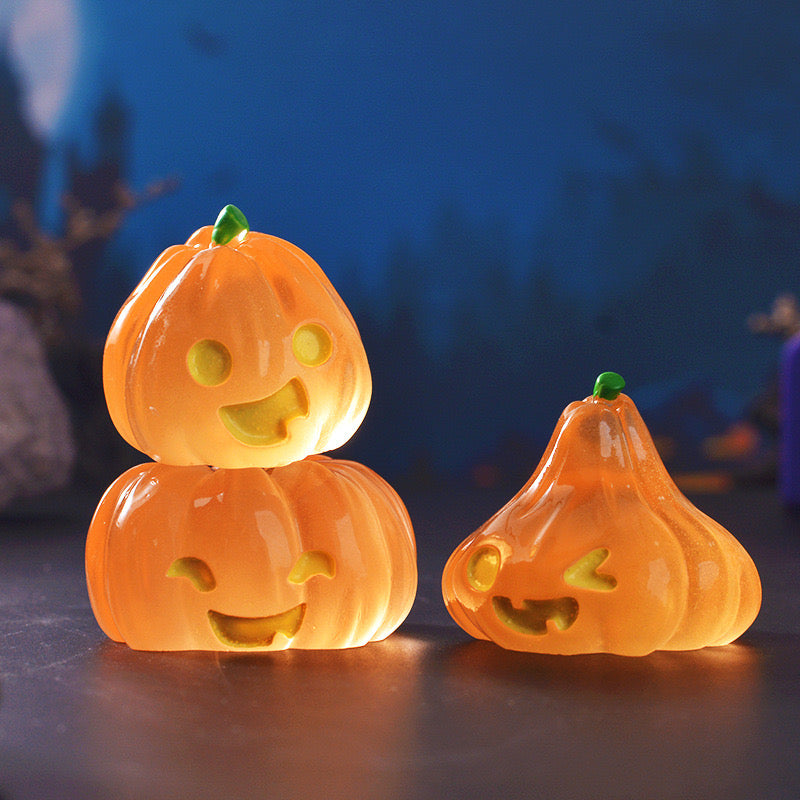 Glow-In-The-Dark Halloween Pumpkin Charm