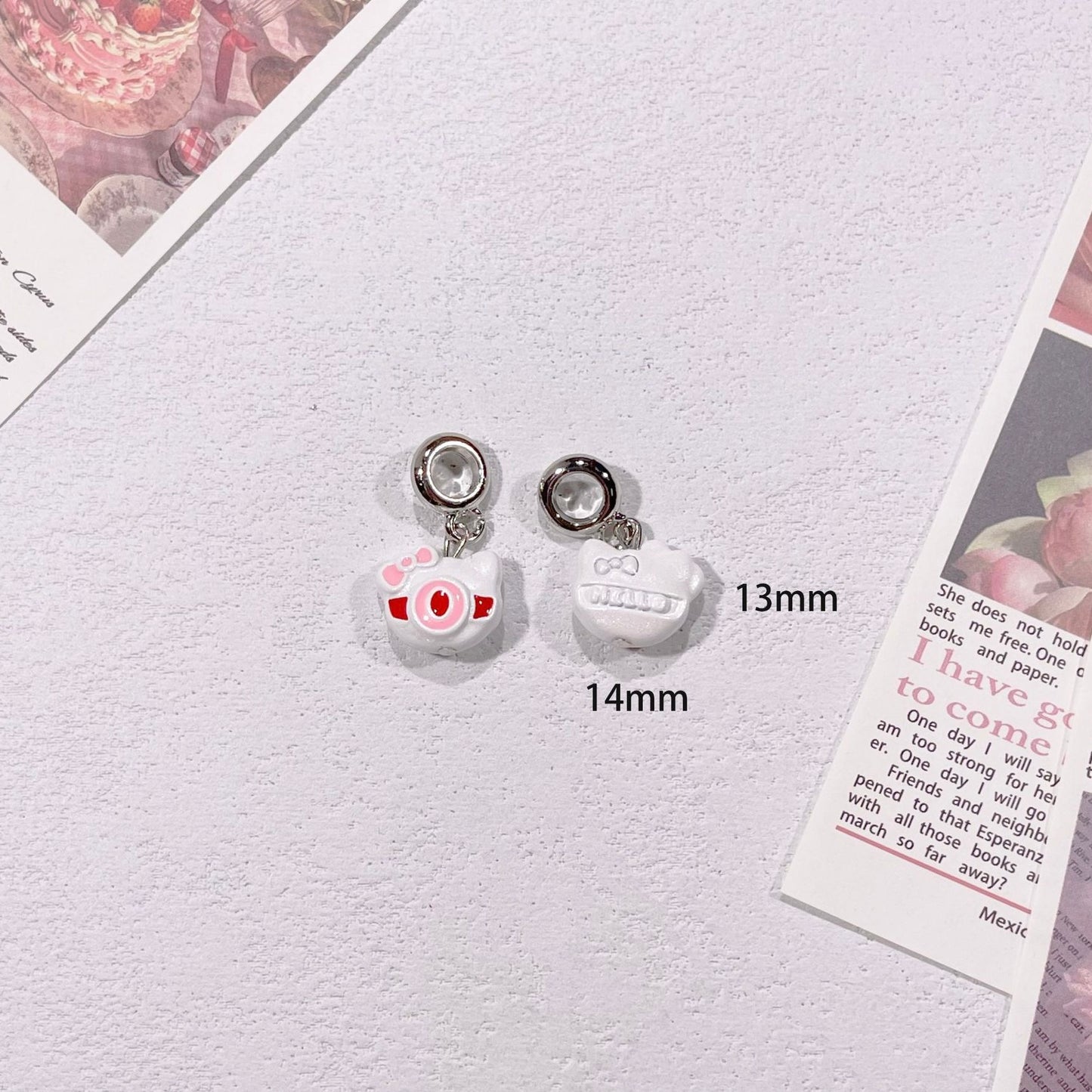 Hello Kitty Alloy Pendant