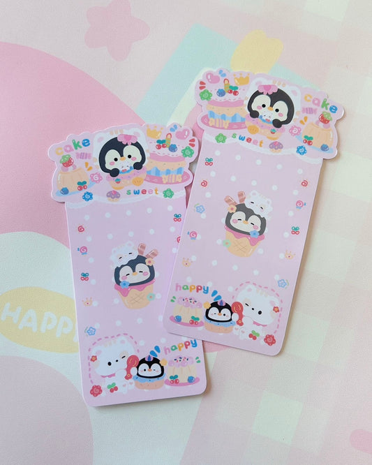Cute Cartoon Packaging Cardstock（Size: 7.8 × 14 cm）