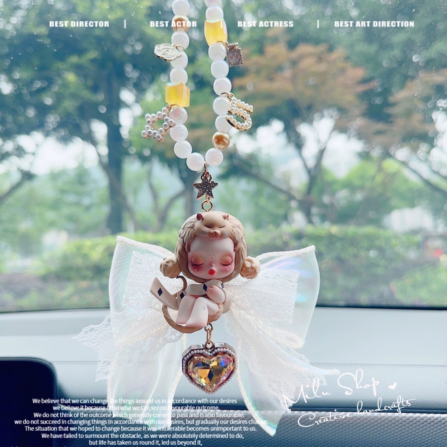 SP weekday Wonderland Series Car Pendant