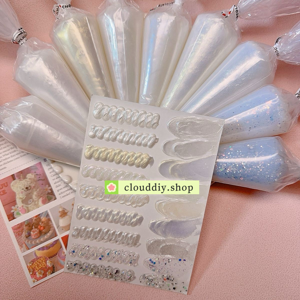 White-Colored Cream Glue