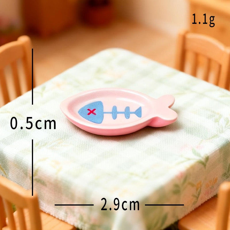Cute Mini Tableware Charms