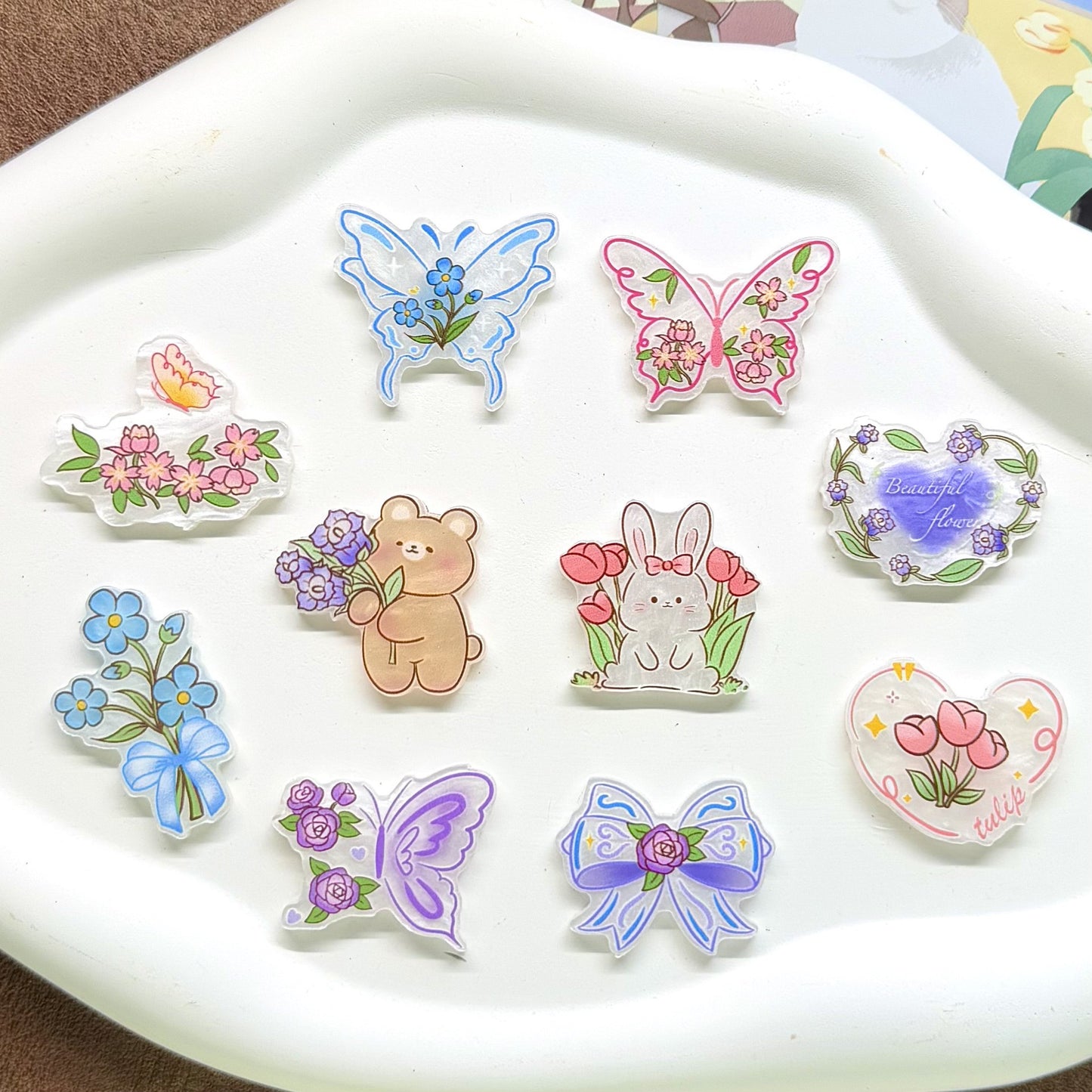 Cute Cartoon Acrylic Patch