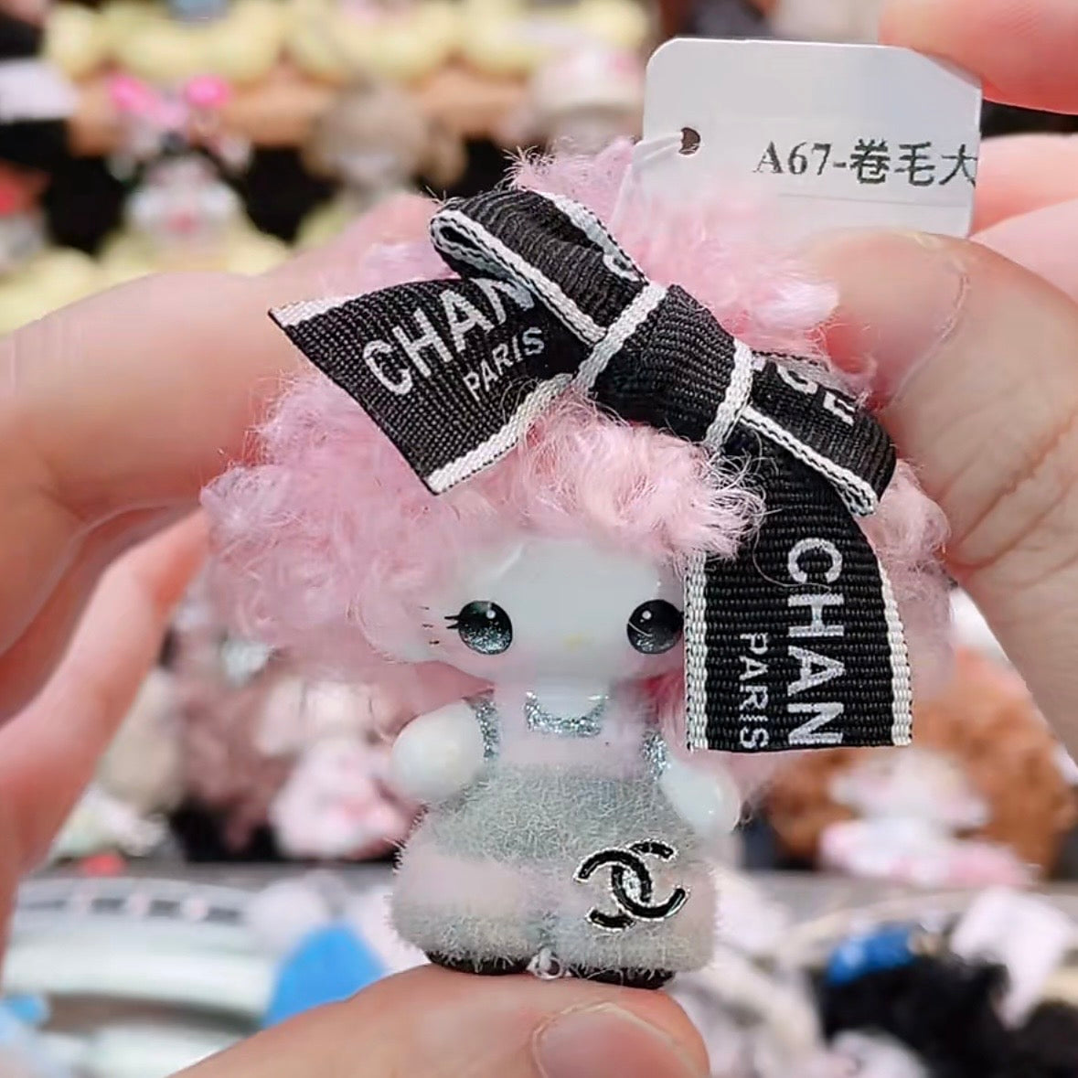 Cute Doll‑Shaped Hand‑Painted Beads