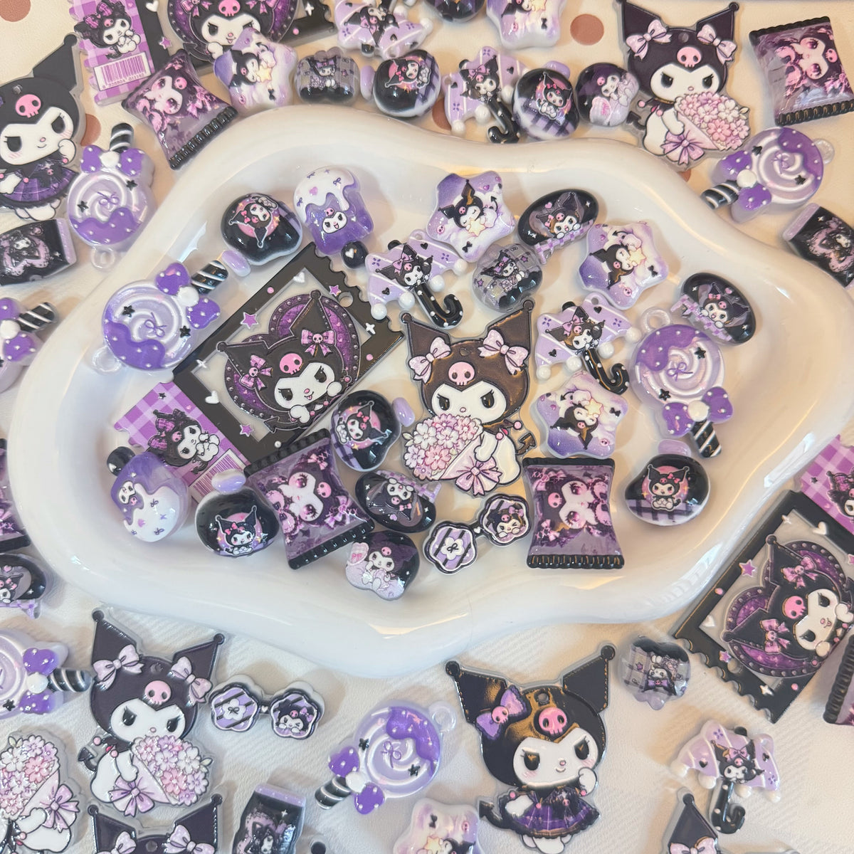 Cute Hand‑Made Embossed Beads