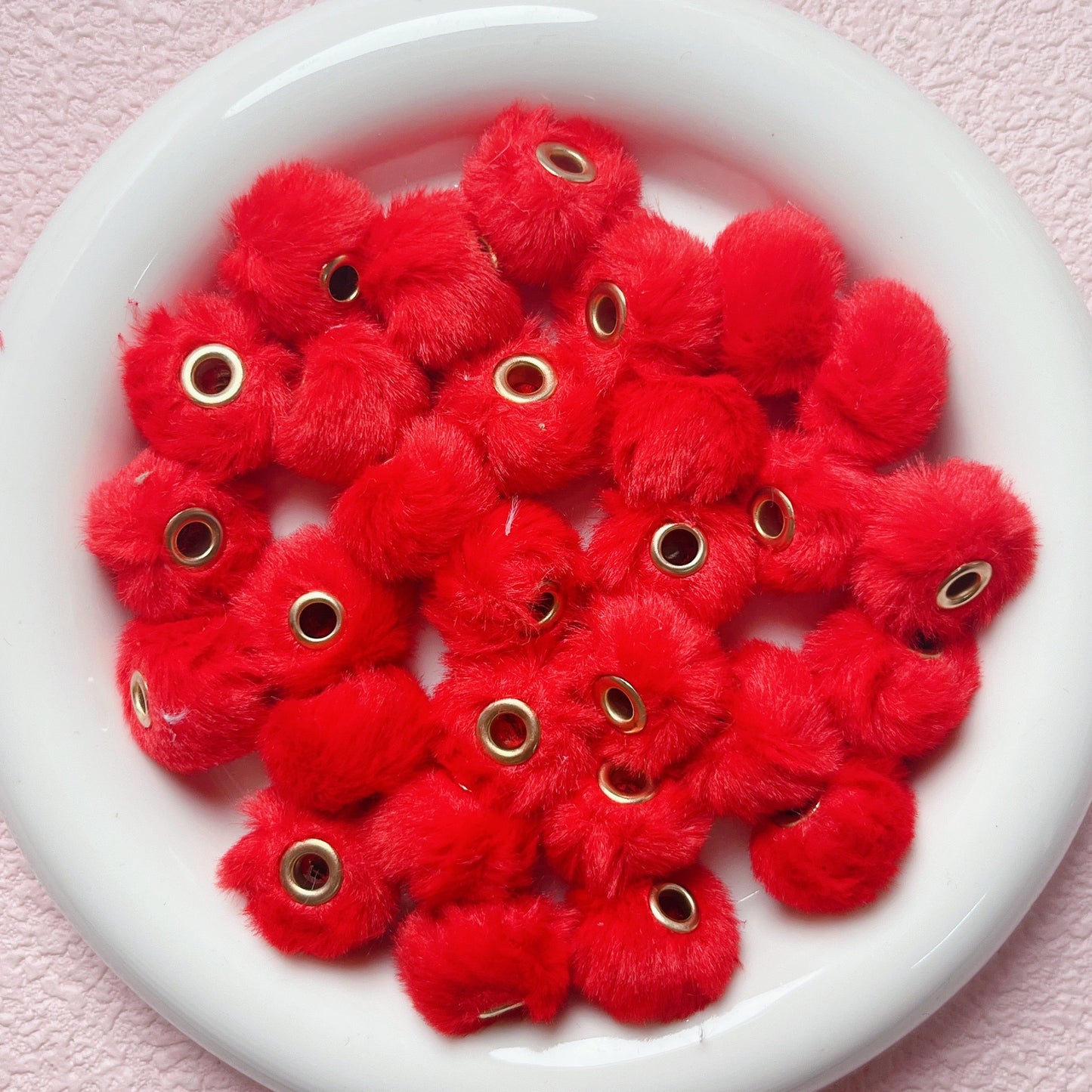 Fuzzy Soft Ball Beads