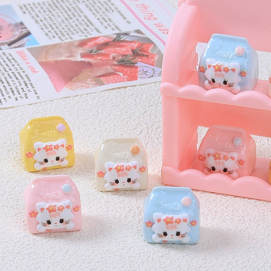 Hello Kitty Milk Carton Charm