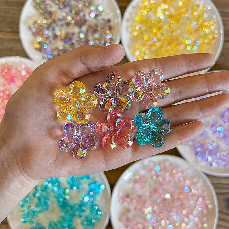 Floral Acrylic Charm