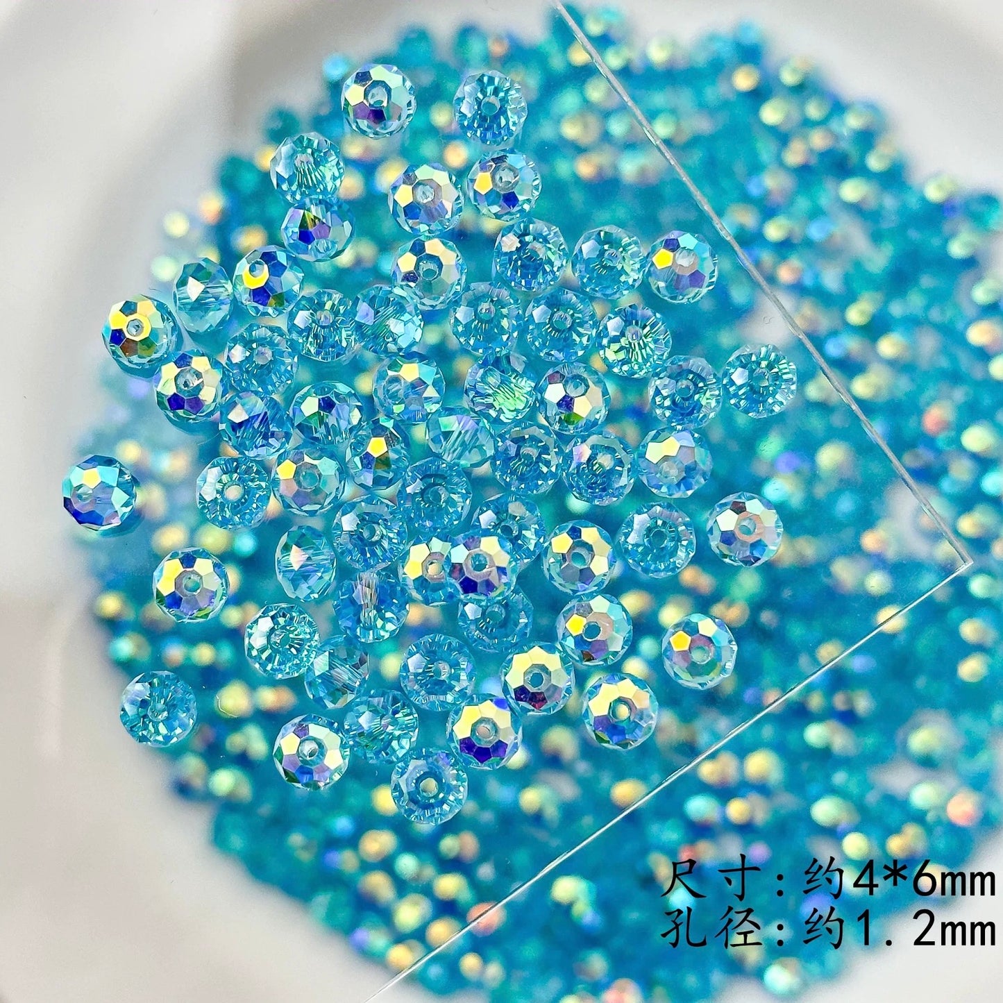 6mm Rhinestone Beads