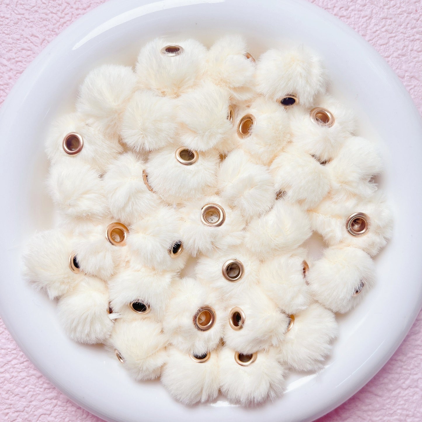 Fuzzy Soft Ball Beads