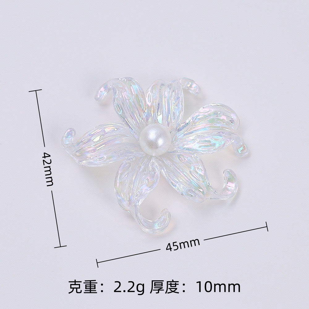Bow Flower Charm