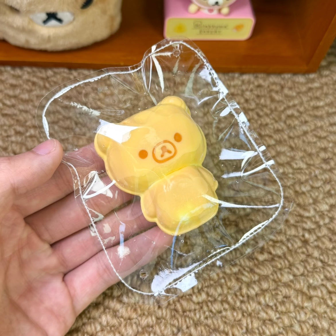 Bear‑Shaped Food Squishy Toy