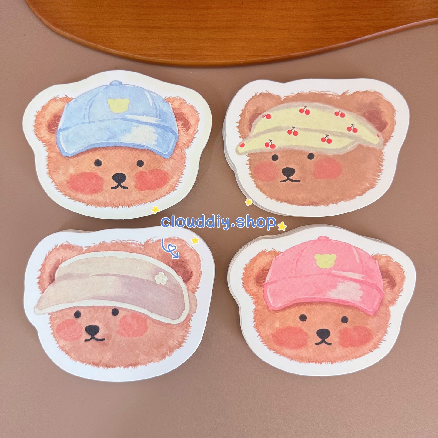Bear‑themed Packaging Card