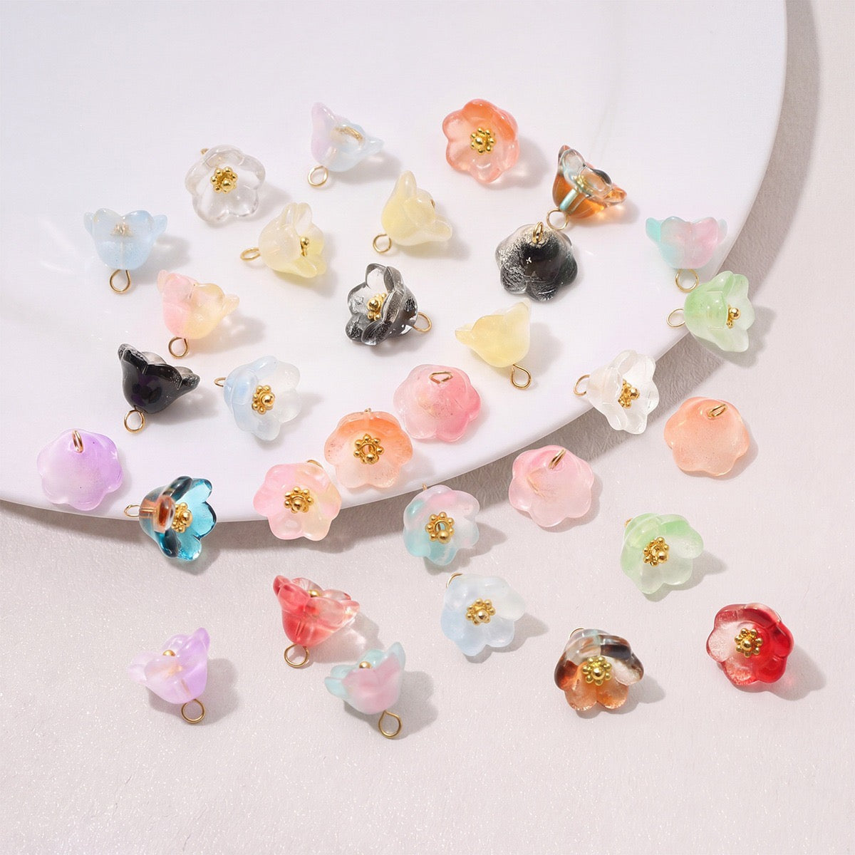 Flower-Shaped Beads
