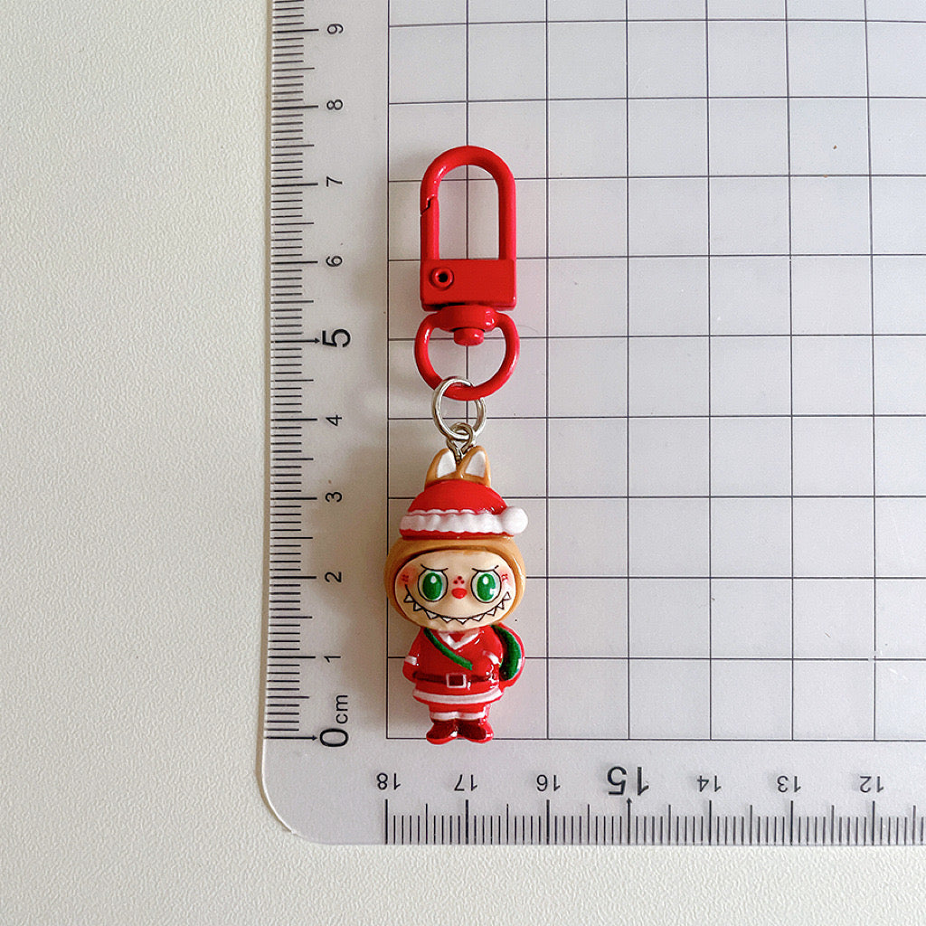 Christmas Labubu Key Chain Pendant