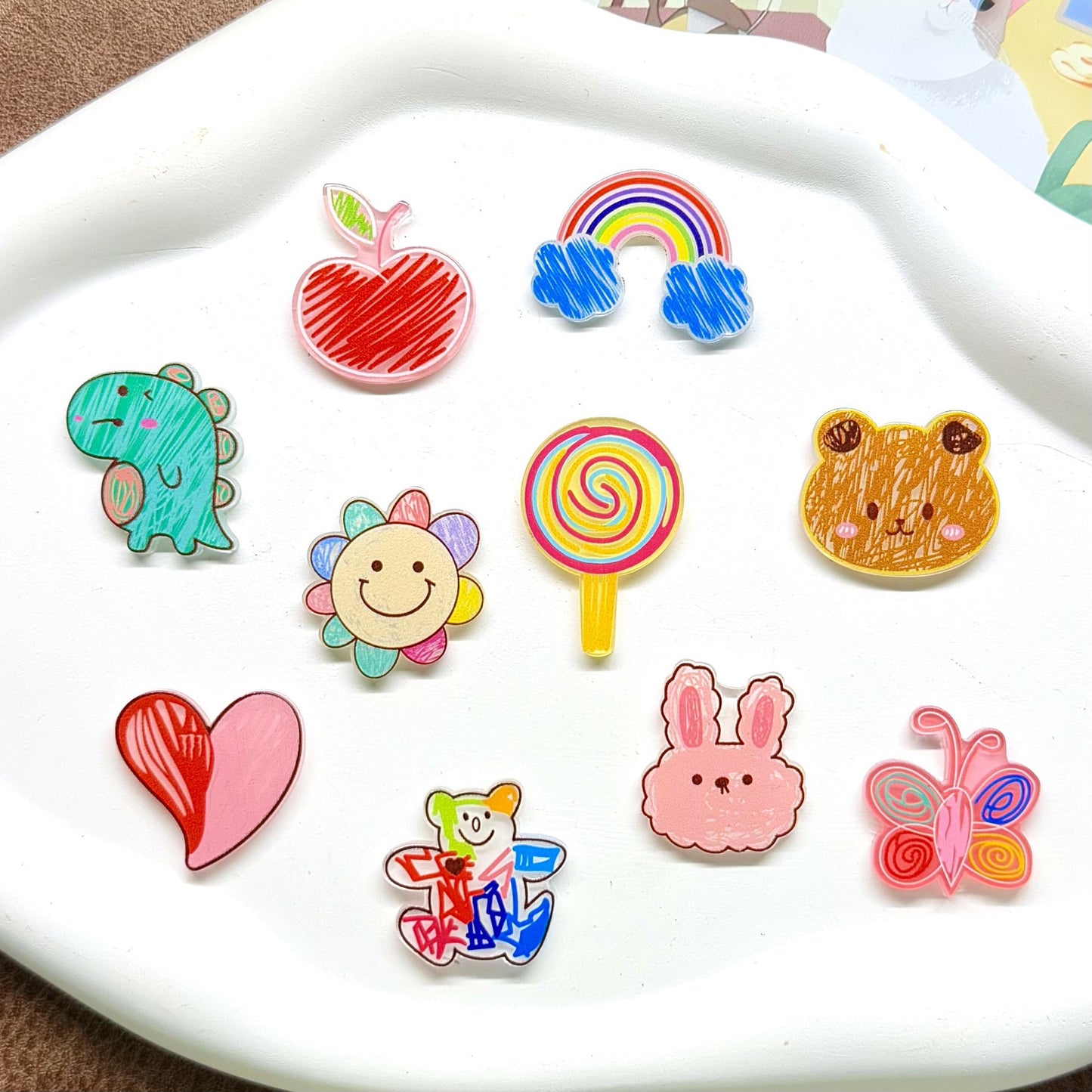 Cute Cartoon Acrylic Patch