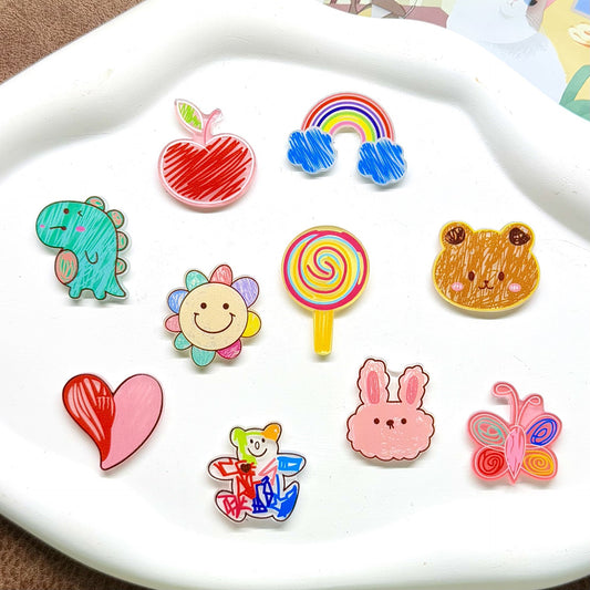 Cute Cartoon Acrylic Patch