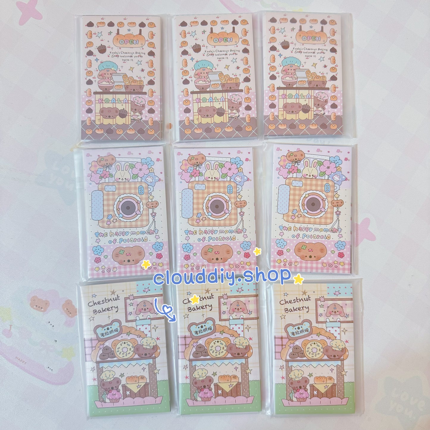 Cute Packaging Stickerss