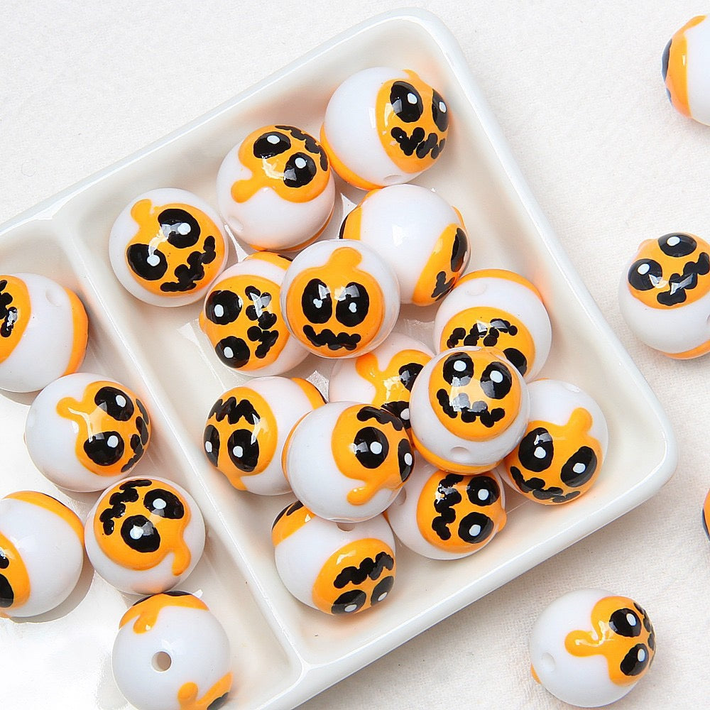 Halloween Hand-painted Beads