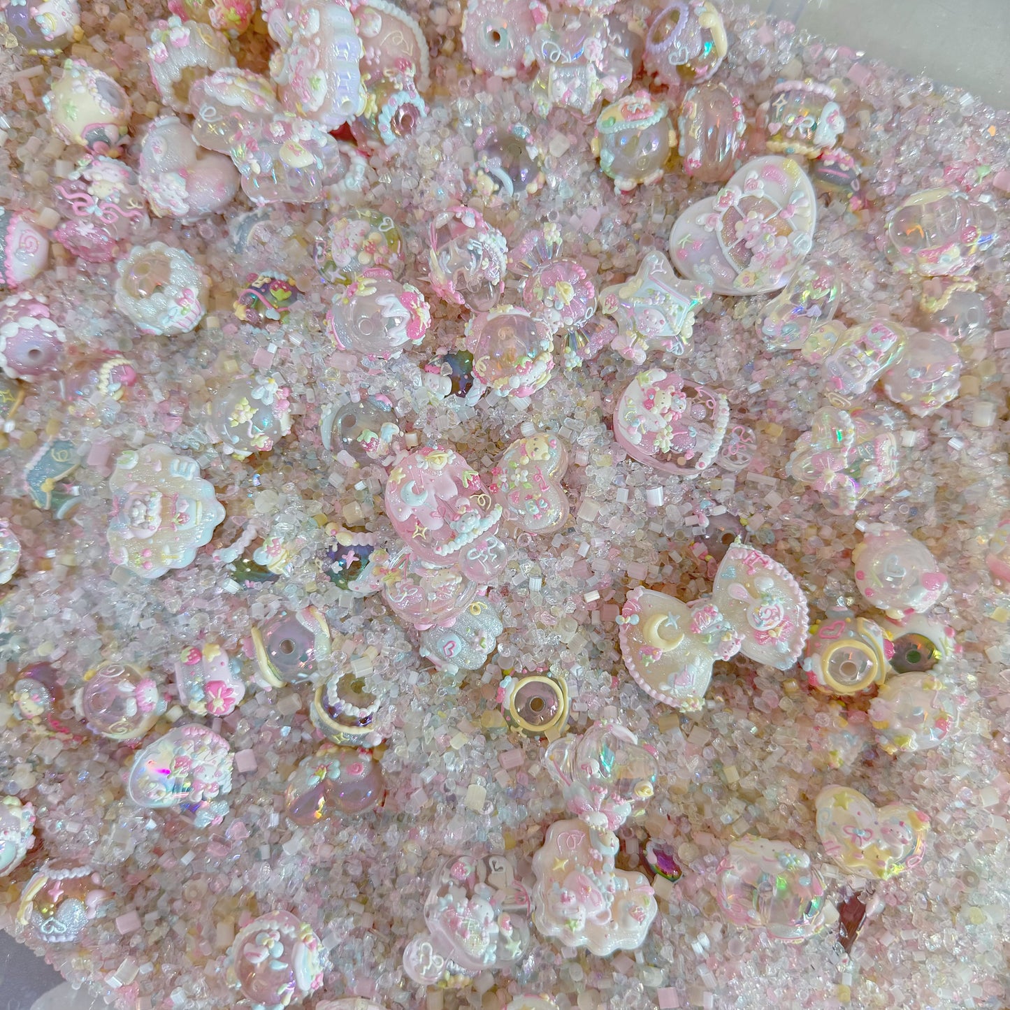 Macaron Hand-Painted Beads