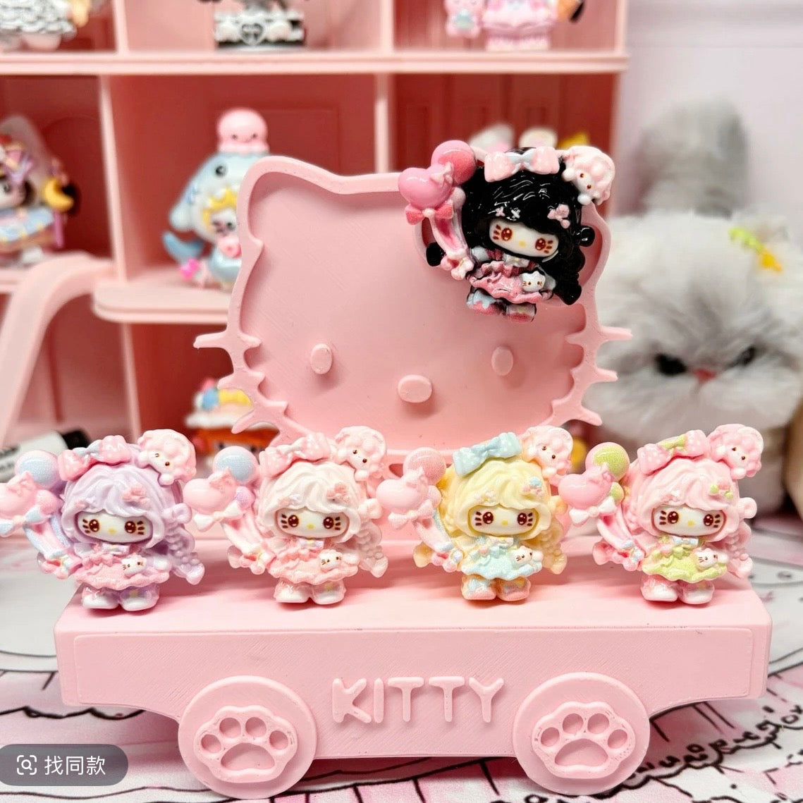 Mixed Style Cute Girl Resin DIY Accessories