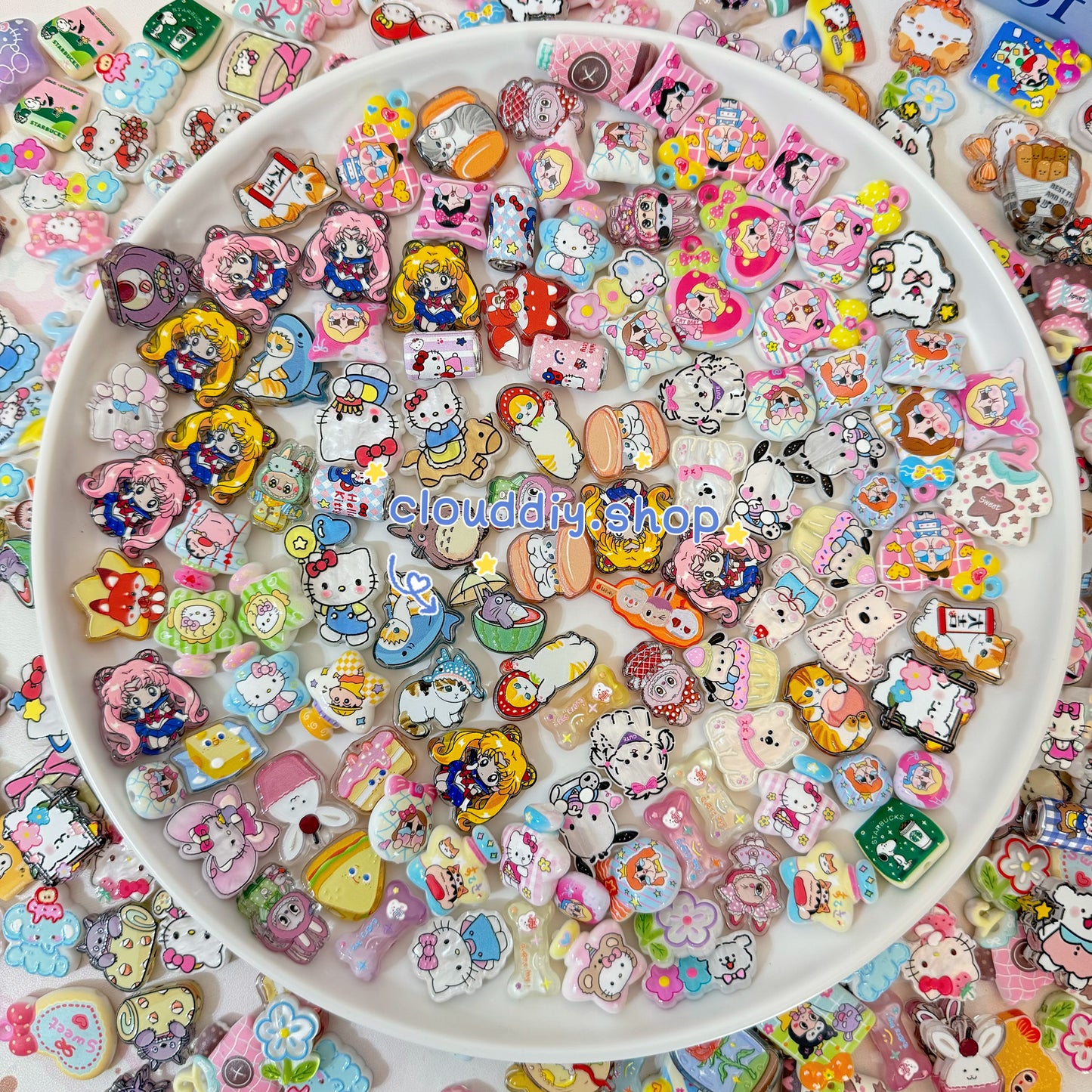 Mixed Cartoon Beads