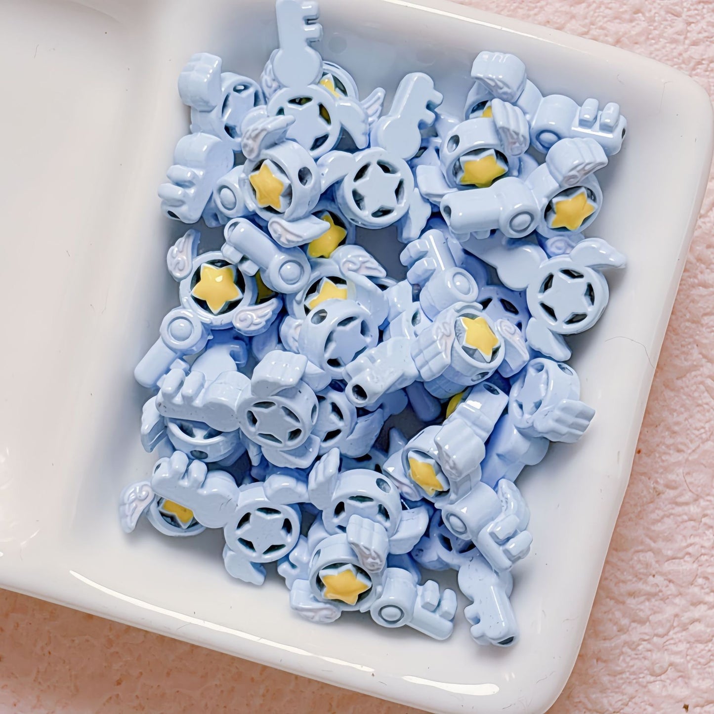 Magic Wand Alloy Beads