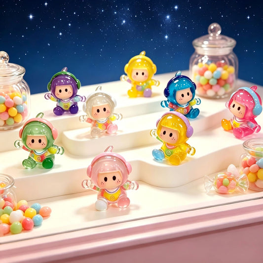 Luminous Headphone Girl Charm