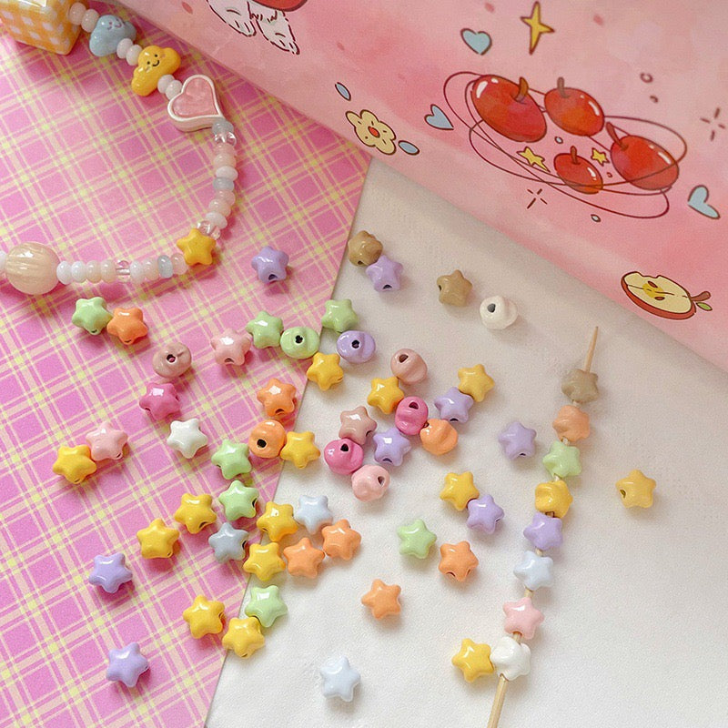Alloy Star Beaded String